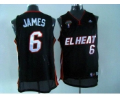 nba miami heat #6 james black[latin nights swingman]