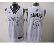 nba miami heat #6 james white[swingman full white]