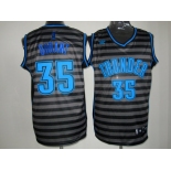 nba oklahoma city thunder #35 durant grey[black strip]