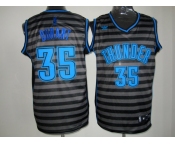 nba oklahoma city thunder #35 durant grey[black strip]