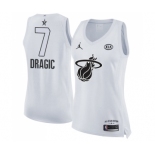 Women's Nike Miami Heat #7 Goran Dragic Swingman White 2018 All-Star Game NBA Jersey