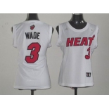 women nba jerseys miami heat #3 wade white