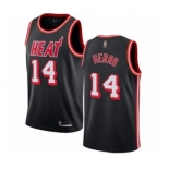 Youth Miami Heat #14 Tyler Herro Authentic Black Fashion Hardwood Classics Basketball Jersey