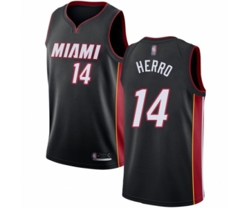 Youth Miami Heat #14 Tyler Herro Swingman Black Basketball Jersey - Icon Edition