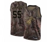 Youth Miami Heat #55 Duncan Robinson Swingman Camo Realtree Collection Basketball Jersey