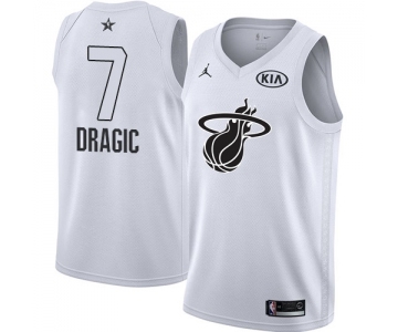 Youth Nike Miami Heat #7 Goran Dragic Swingman White 2018 All-Star Game NBA Jersey