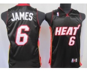 youth nba miami heat #6 james black