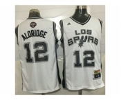 Men San Antonio Spurs #12 LaMarcus Aldridge White Latin Nights Stitched NBA Jersey