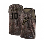 Men's Nike San Antonio Spurs #10 Dennis Rodman Swingman Camo Realtree Collection NBA Jersey