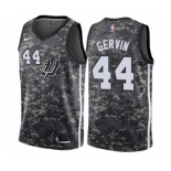 Men's Nike San Antonio Spurs #44 George Gervin Swingman Camo NBA Jersey - City Edition