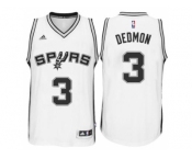 Men's San Antonio Spurs #3 Dewayne Dedmon adidas White Player Swingma Jersey