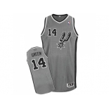 NBA San Antonio Spurs #14 Danny Green Grey Alternate Stitched Jerseys