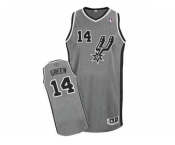 NBA San Antonio Spurs #14 Danny Green Grey Alternate Stitched Jerseys