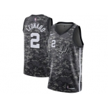 Nike San Antonio Spurs #2 Kawhi Leonard Camo NBA Swingman City Edition Jersey