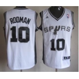 nba san antonio spurs #10 rodman white[revolution 30 swingman]