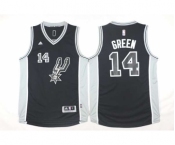 nba san antonio spurs #14 green black[2016 new]