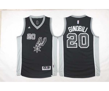 nba san antonio spurs #20 manu black[2016 new]