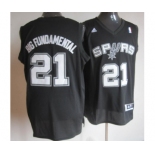 nba san antonio spurs #21 bigfundamental black[revolution 30 swingman]