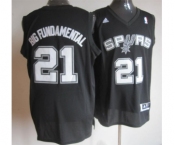 nba san antonio spurs #21 bigfundamental black[revolution 30 swingman]