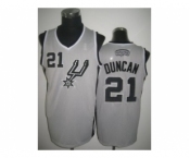 nba san antonio spurs #21 duncan grey[revolution 30]