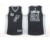 nba san antonio spurs #21 tim duncan black[2016 new]