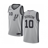 Women's Nike San Antonio Spurs #10 DeMar DeRozan Authentic Silver NBA Jersey Statement Edition