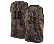 Women's Nike San Antonio Spurs #10 Dennis Rodman Swingman Camo Realtree Collection NBA Jersey