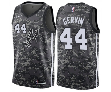 Women's Nike San Antonio Spurs #44 George Gervin Swingman Camo NBA Jersey - City Edition