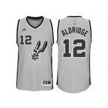 Youth San Antonio Spurs #12 LaMarcus Aldridge Black Stitched NBA Jersey