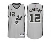 Youth San Antonio Spurs #12 LaMarcus Aldridge Black Stitched NBA Jersey