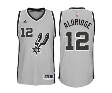 Youth San Antonio Spurs #12 LaMarcus Aldridge Black Stitched NBA Jersey