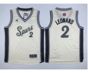 youth nba san antonio spurs #2 leonard white[2015 Christmas edition]