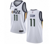 Men's Nike Utah Jazz #11 Dante Exum Swingman NBA Jersey - Association Edition