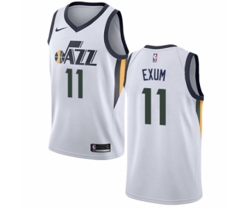 Men's Nike Utah Jazz #11 Dante Exum Swingman NBA Jersey - Association Edition