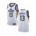 Men's Nike Utah Jazz #13 Tony Bradley Swingman NBA Jersey - Association Edition