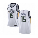 Men's Nike Utah Jazz #15 Derrick Favors Swingman NBA Jersey - Association Edition