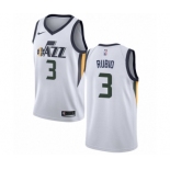 Men's Nike Utah Jazz #3 Ricky Rubio Swingman NBA Jersey - Association Edition