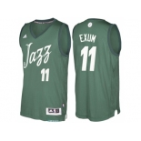 Men's Utah Jazz #11 Dante Exum Green 2016 Christmas Day NBA Swingman Jersey