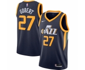 Men's Utah Jazz #27 Rudy Gobert Nike Navy 2020-21 Swingman Jersey