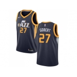 Nike Utah Jazz #27 Rudy Gobert Navy NBA Swingman Icon Edition Jersey