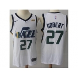 Nike Utah Jazz #27 Rudy Gobert White NBA Swingman Association Edition Jersey