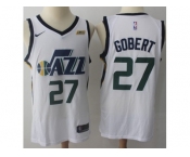 Nike Utah Jazz #27 Rudy Gobert White NBA Swingman Association Edition Jersey