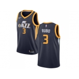 Nike Utah Jazz #3 Ricky Rubio Navy NBA Swingman Icon Edition Jersey