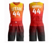 Women's Utah Jazz #44 Bojan Bogdanovic Swingman Orange Basketball Suit Jersey - City Edition