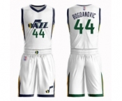 Women's Utah Jazz #44 Bojan Bogdanovic Swingman White Basketball Suit Jersey - Association Edition