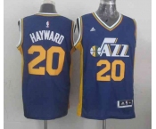 nba utah jazz #20 hayward blue