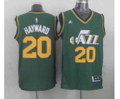 nba utah jazz #20 hayward green