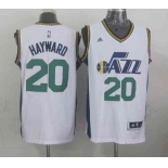 nba utah jazz #20 hayward white