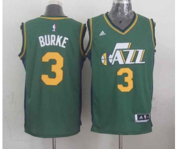 nba utah jazz #3 burke green