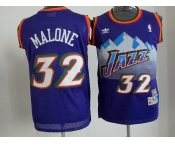 nba utah jazz #32 malone purple[swingman]